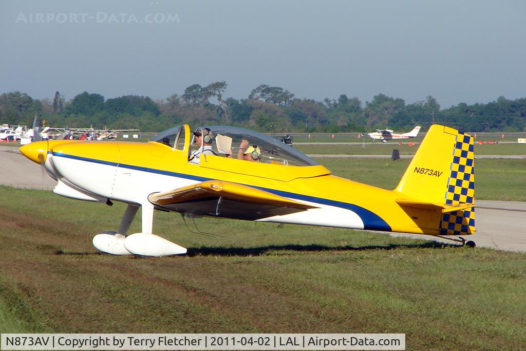 N873AV, 2007 Van's RV-8 C/N 81491, 2011 Sun n Fun at Lakeland Florida