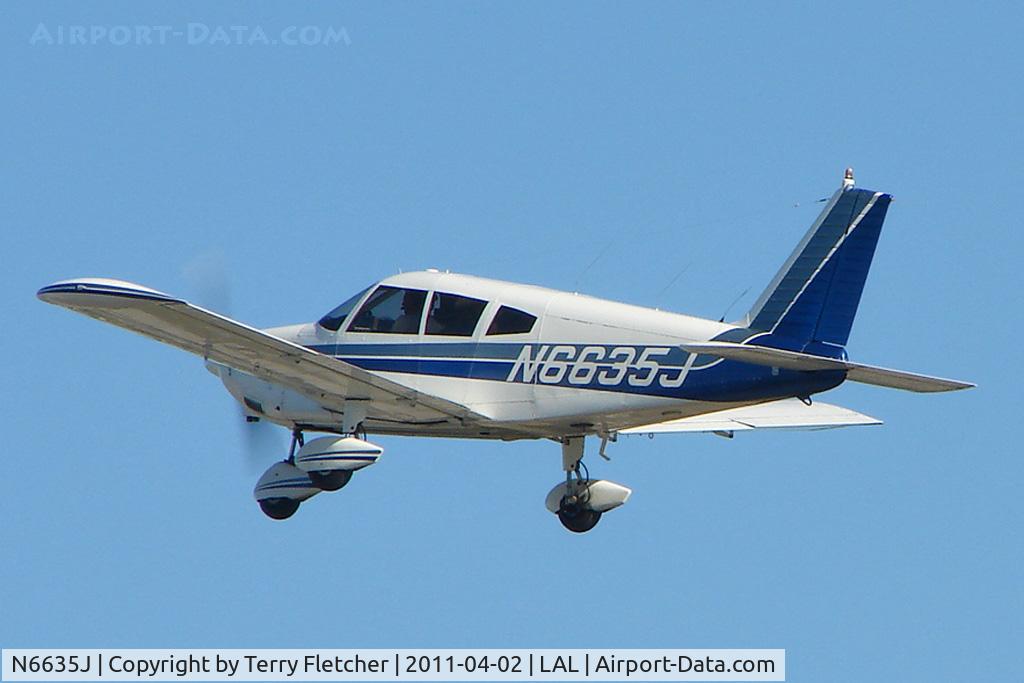 N6635J, 1968 Piper PA-28-180 C/N 28-5102, 2011 Sun n Fun at Lakeland Florida