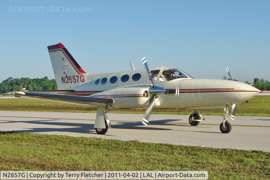 N2657G, Cessna 421C Golden Eagle C/N 421C0809, 2011 Sun n Fun at Lakeland Florida