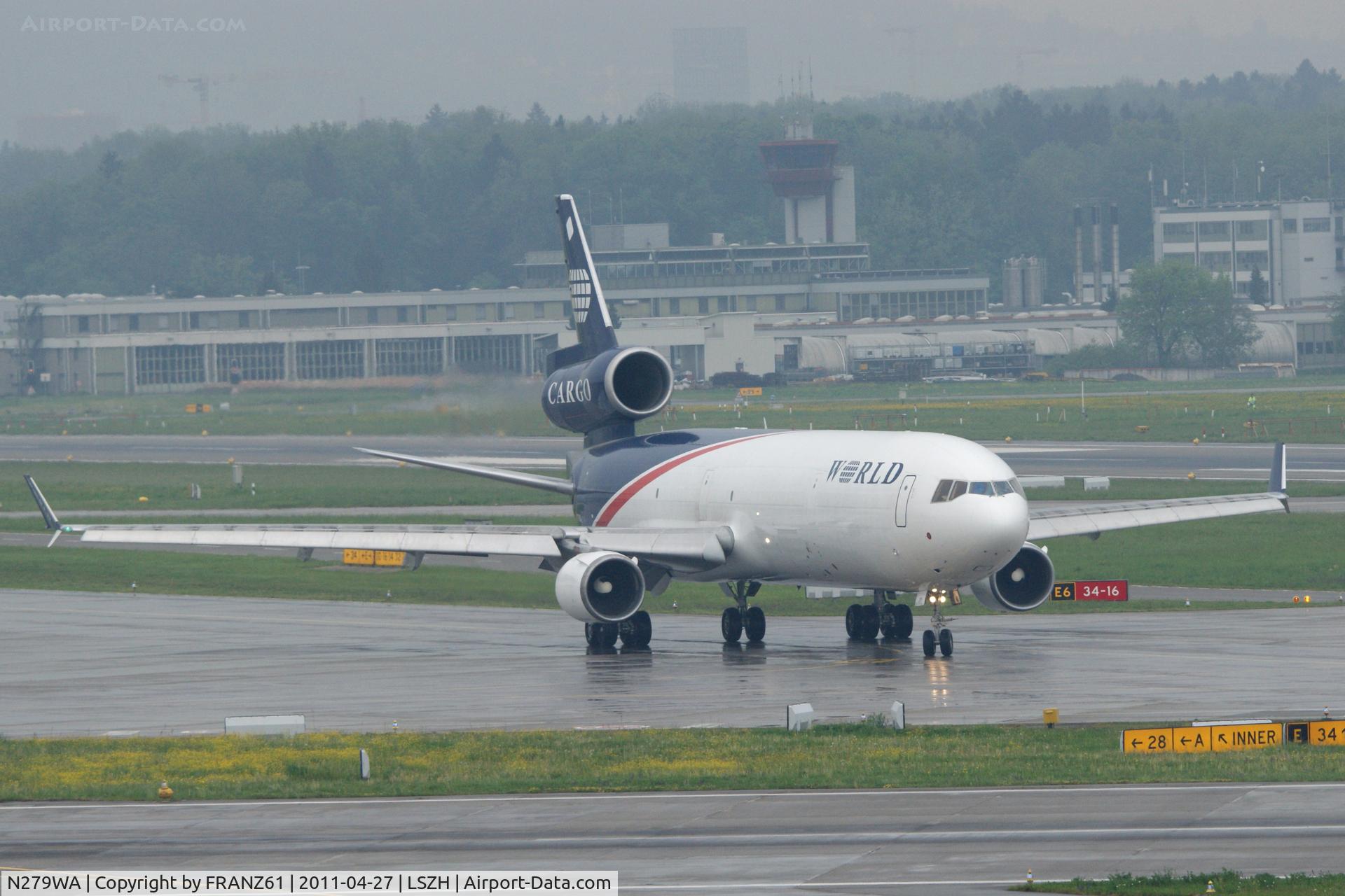 N279WA, 1998 McDonnell Douglas MD-11F C/N 48756, World Airways