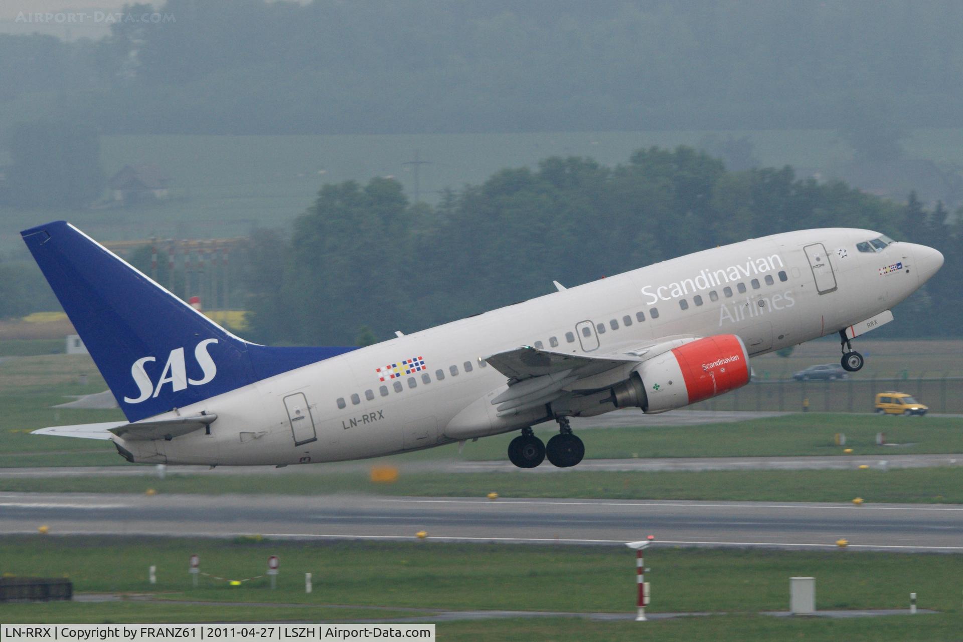 LN-RRX, 1998 Boeing 737-683 C/N 28296, SAS
