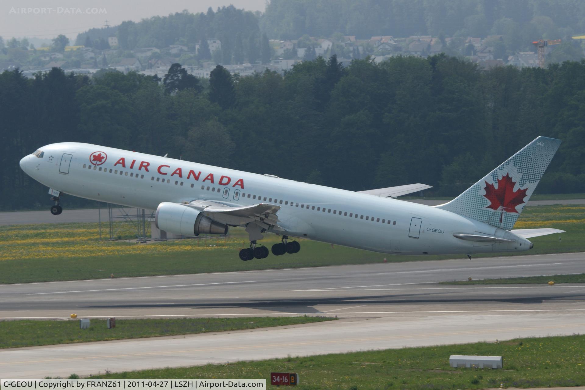 C-GEOU, 1999 Boeing 767-375 C/N 30108, Air Canada