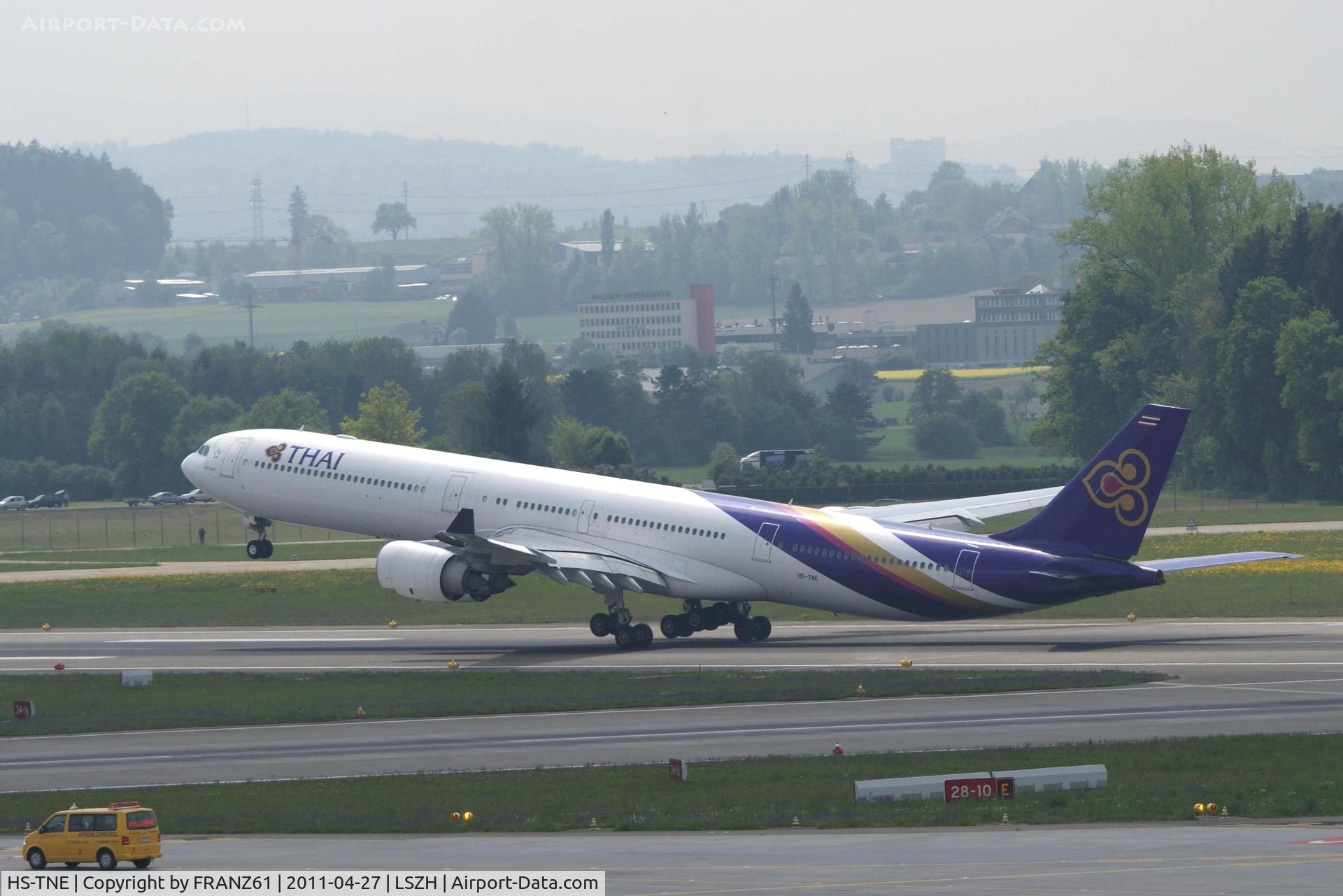 HS-TNE, 2005 Airbus A340-642 C/N 719, Thai Airways