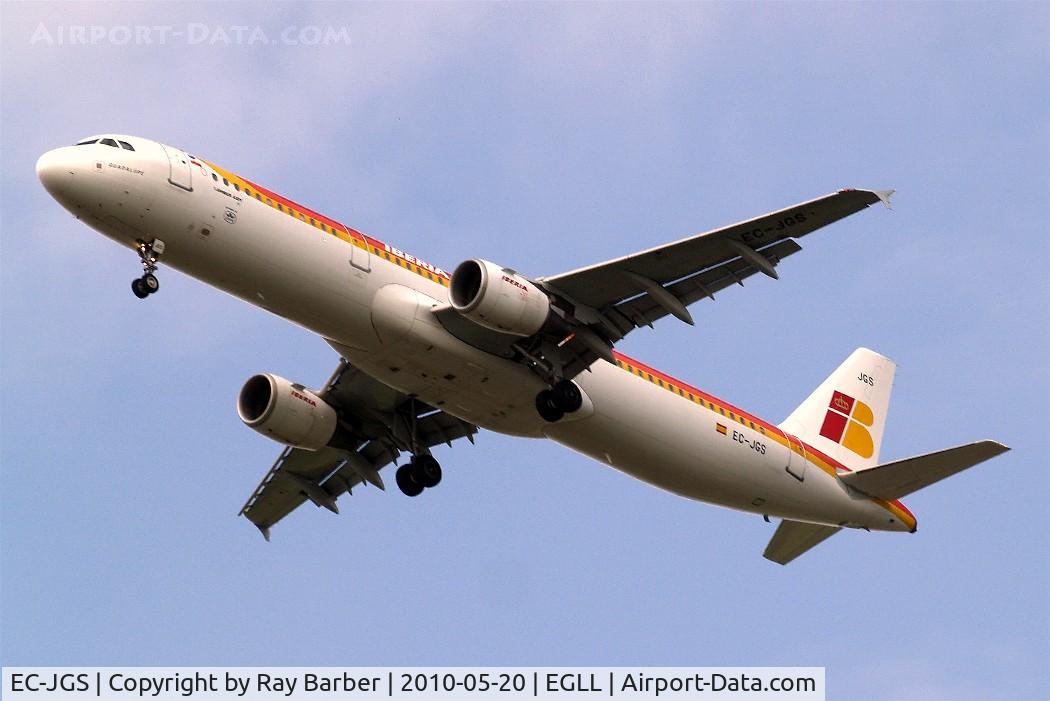 EC-JGS, 2005 Airbus A321-211 C/N 2472, Airbus A321-211 [2472] (Iberia) Home~G 20/05/2010