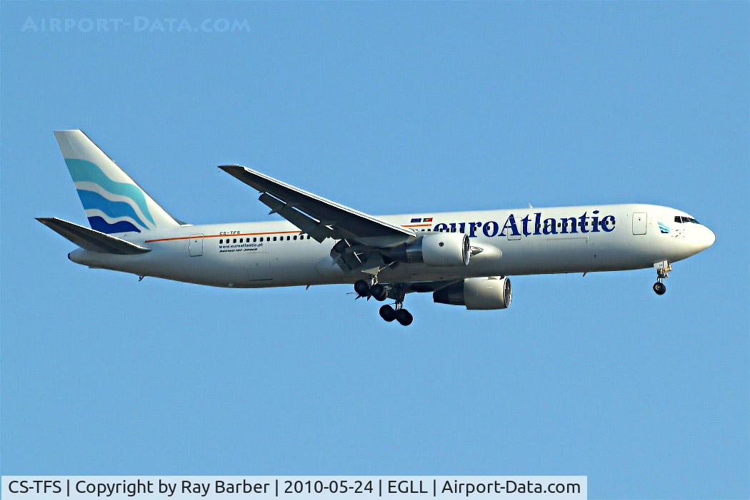 CS-TFS, 1992 Boeing 767-3Y0/ER C/N 25411, Boeing 767-3Y0ER [25411] (EuroAtlantic Airways) Home~G 24/05/2010