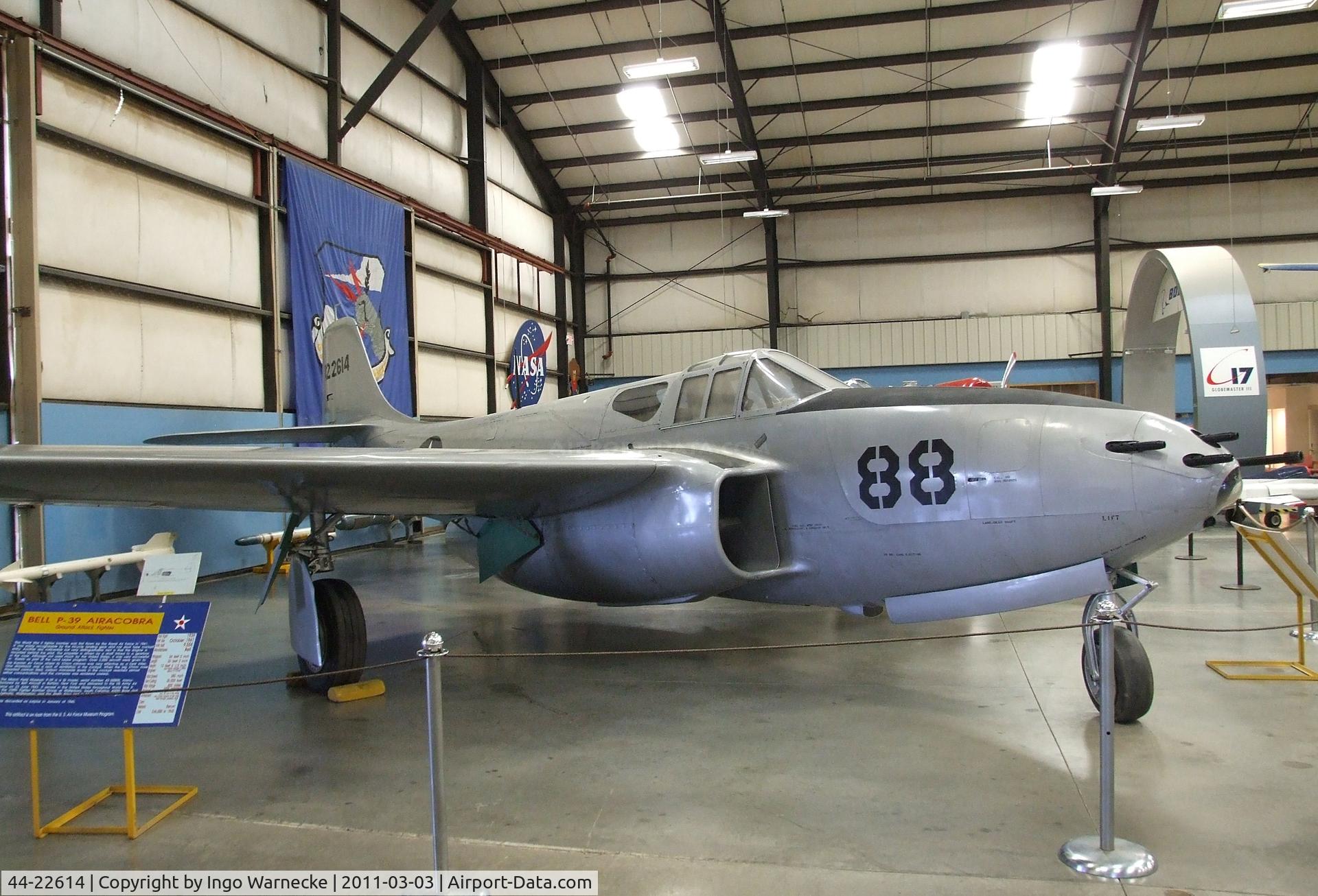 44-22614, 1944 Bell P-59A Airacomet C/N 27-22, Bell P-59A Airacomet at the March Field Air Museum, Riverside CA