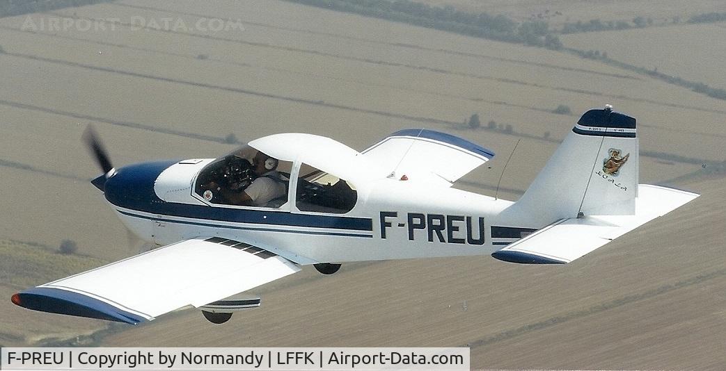 F-PREU, 1995 Pottier P-220S Koala C/N 463, Was built in 1997 by Christian CASTILLO. Has 2 seats; New certification 12th may 2011.