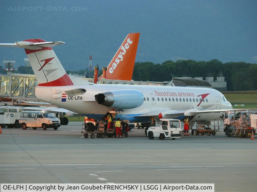 OE-LFH, 1995 Fokker 70 (F-28-0070) C/N 11554, to Wien
