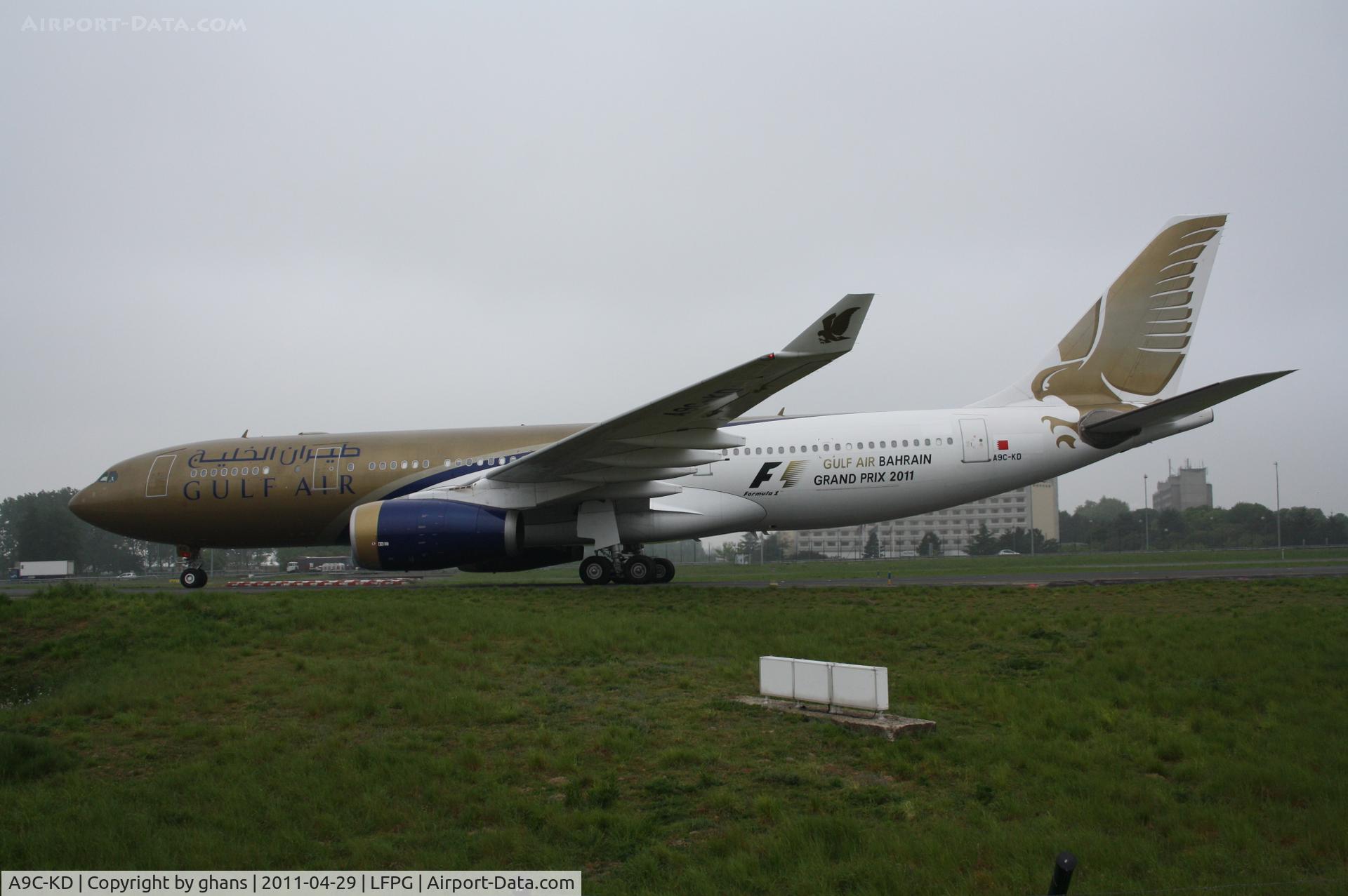 A9C-KD, 1999 Airbus A330-243 C/N 287, Gulf Air