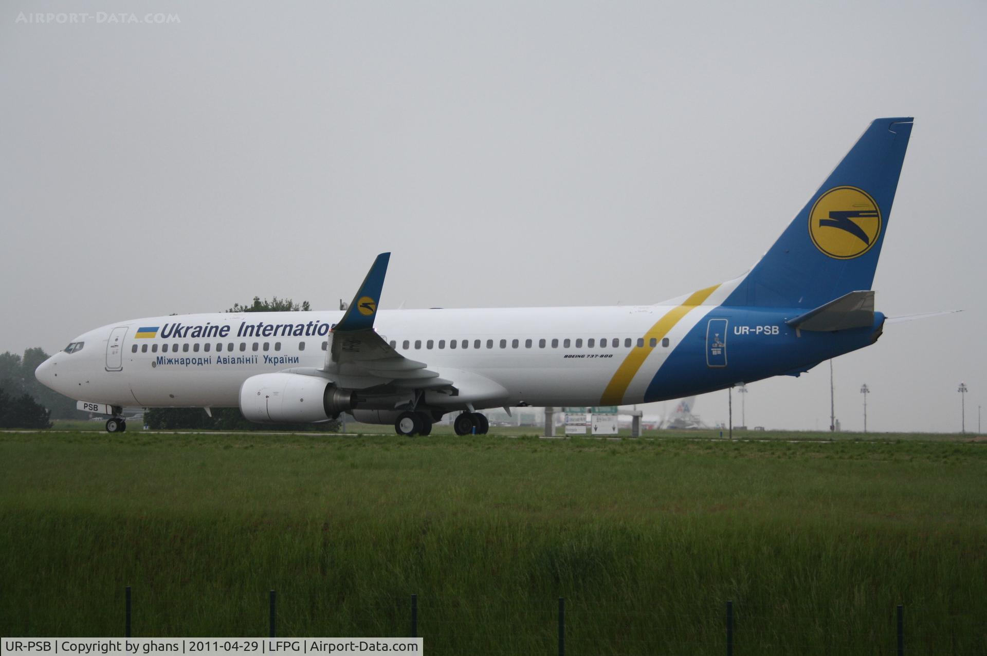 UR-PSB, 2009 Boeing 737-8HX C/N 29654, Ukraine International