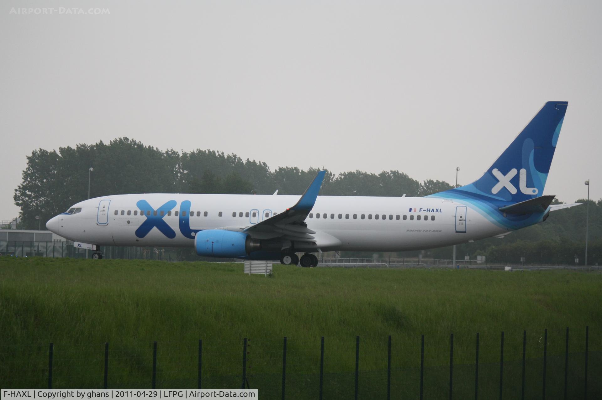 F-HAXL, 2008 Boeing 737-8Q8 C/N 35279, XL France