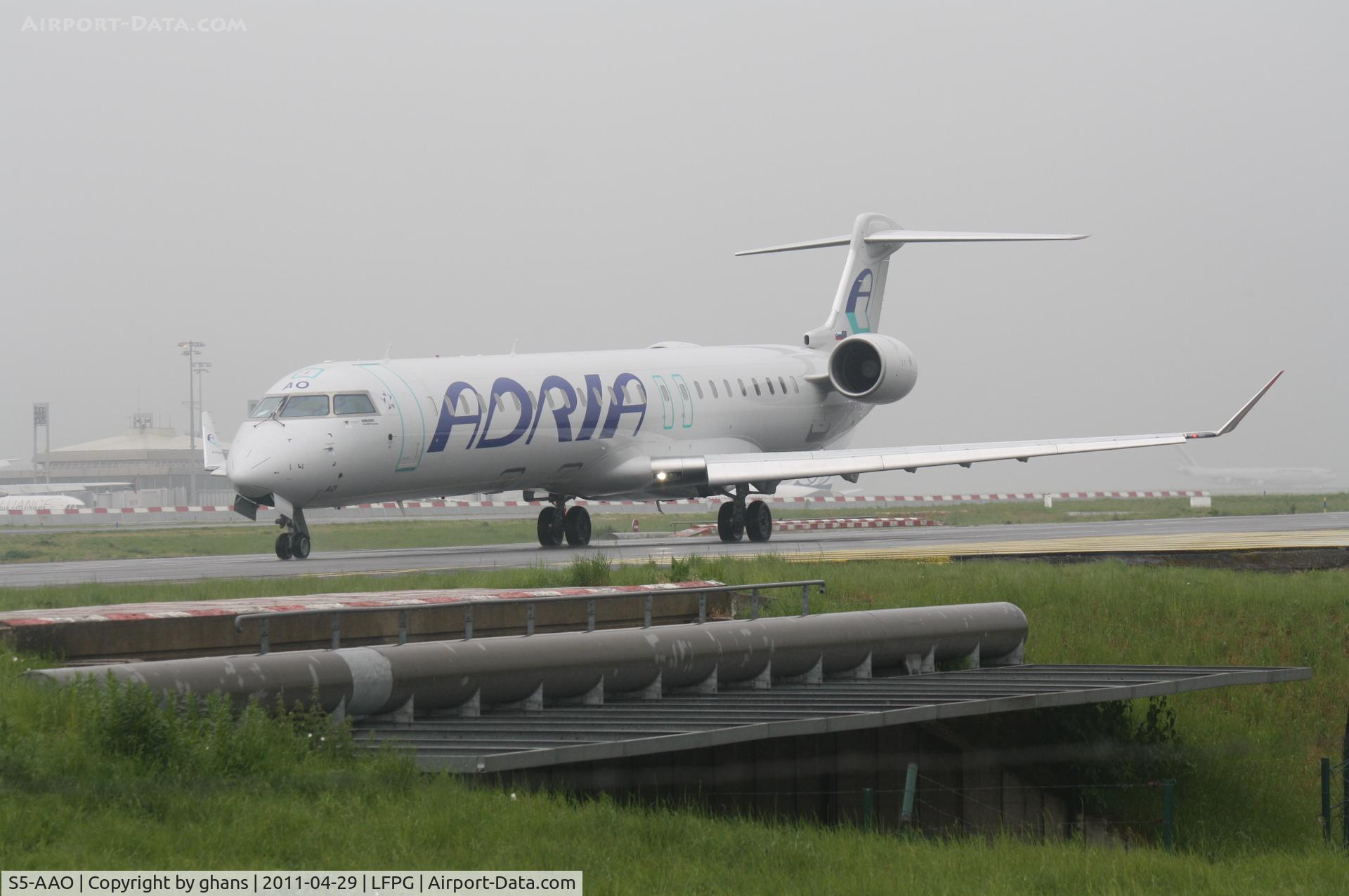 S5-AAO, 2008 Bombardier CRJ-900 NG (CL-600-2D24) C/N 15215, Adria