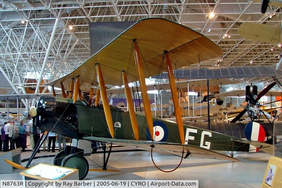 N8763R, Avro 504K C/N 2552, Avro 504K [2552] Ottawa-Rockcliffe~C 19/06/2005