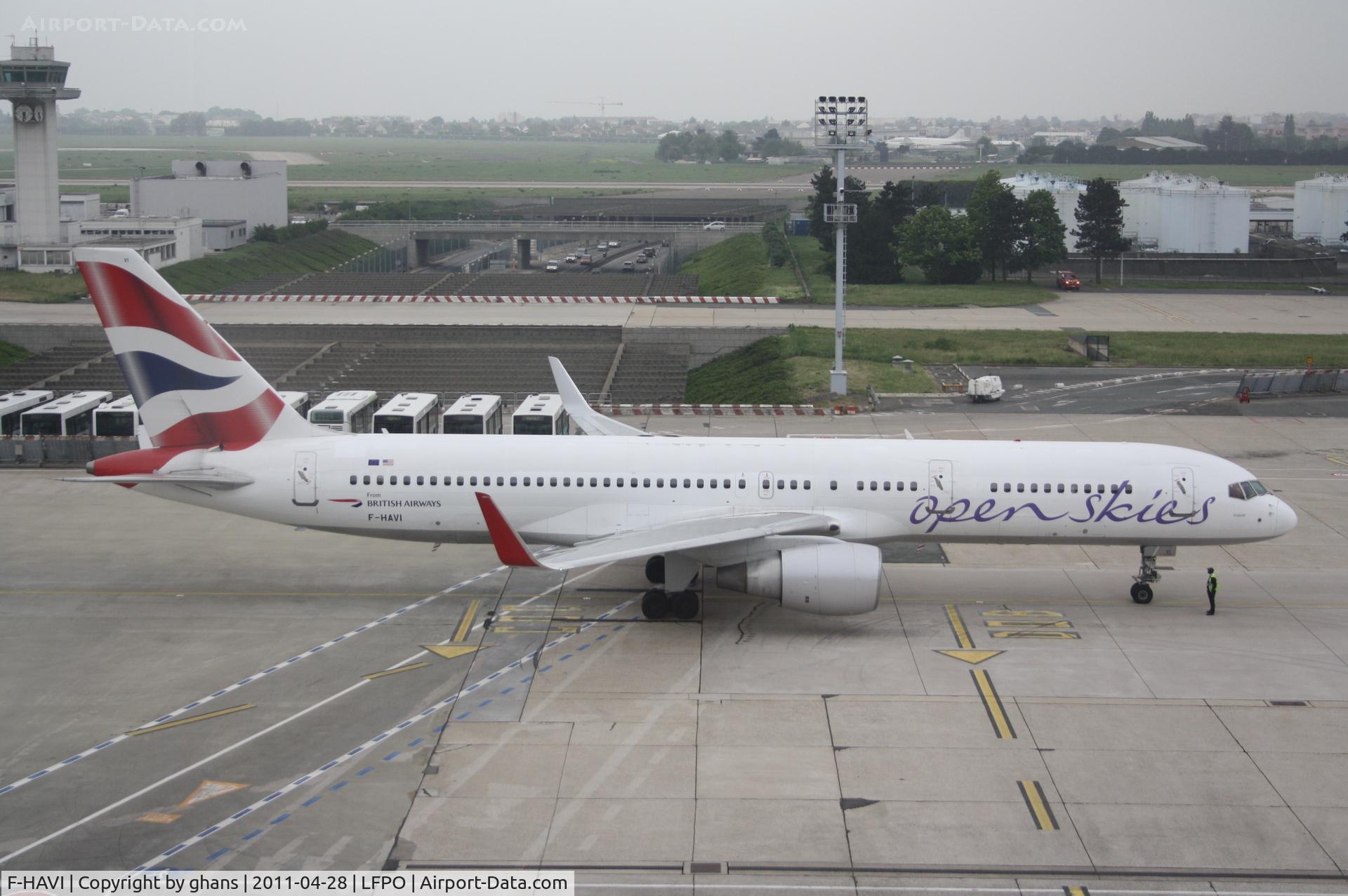 F-HAVI, 1990 Boeing 757-26D C/N 24473, Open Skies