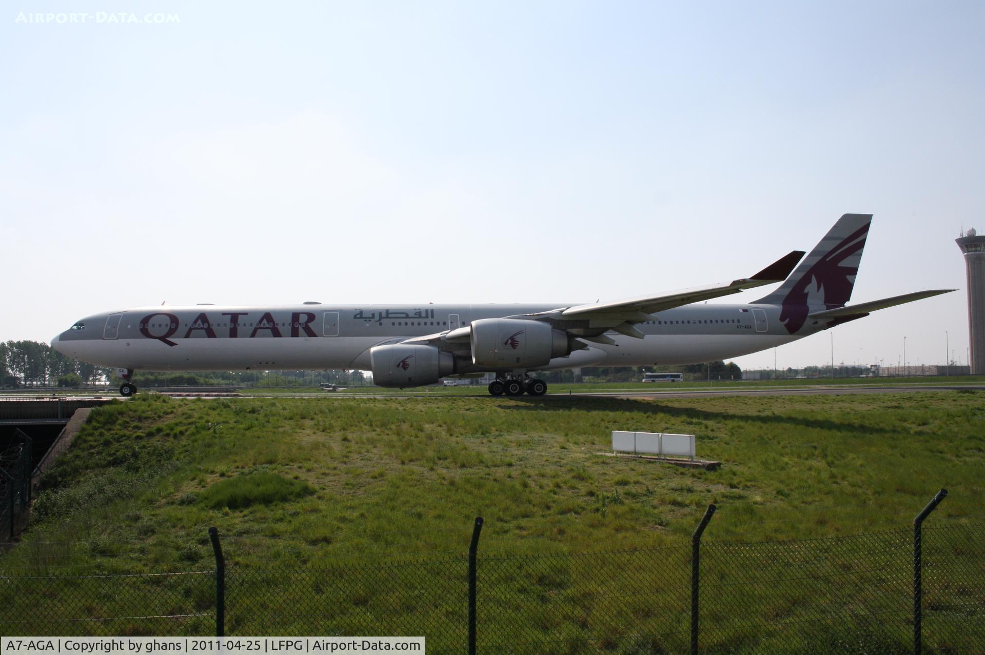 A7-AGA, 2006 Airbus A340-642 C/N 740, Qatar