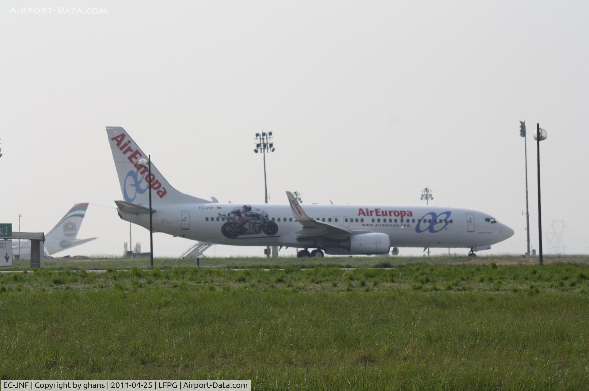 EC-JNF, 2006 Boeing 737-85P C/N 33977, Air Europa 'Fiat motor'