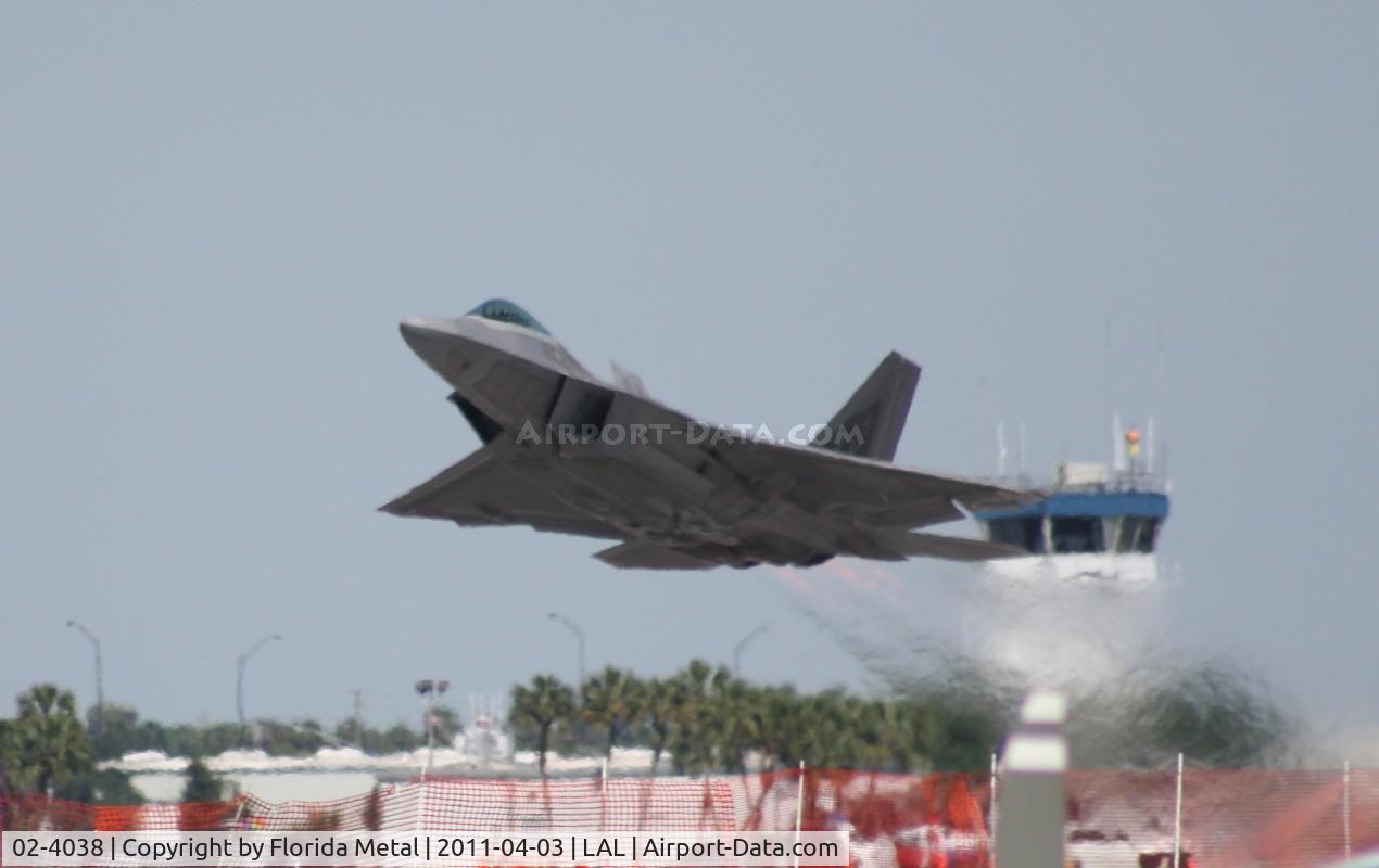 02-4038, Lockheed Martin F/A-22A Raptor C/N 4038, F-22