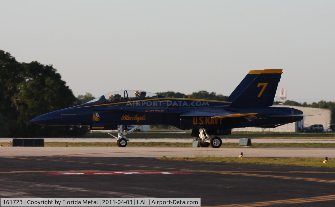 161723, McDonnell Douglas F/A-18B Hornet C/N 0073/B022, Blue Angel 7