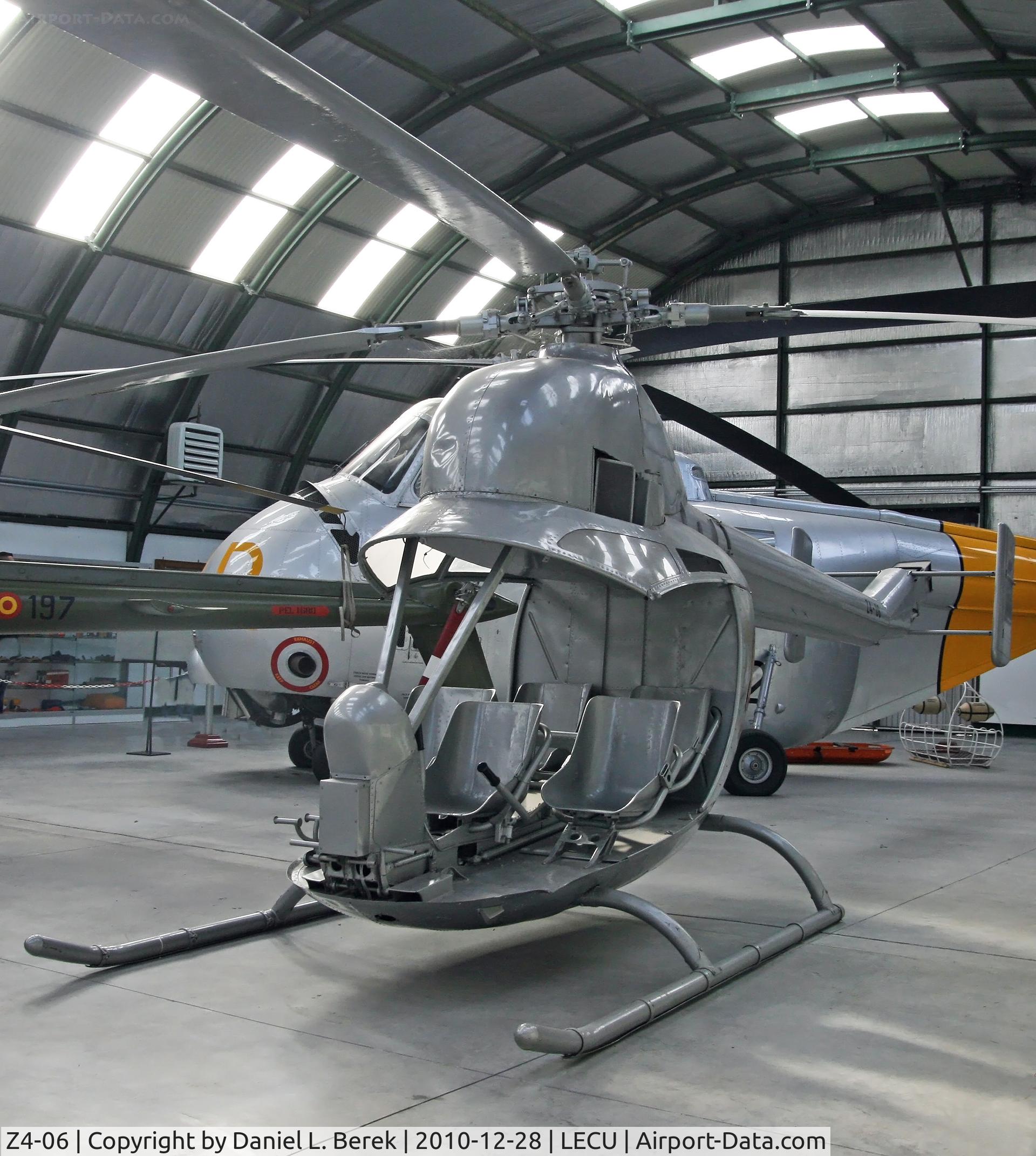 Z4-06, 1957 Aerotecnica AC-14 C/N 6, Another rare Spanish helicopter under restoration at the Museo del Aire, Cuatro Vientos.