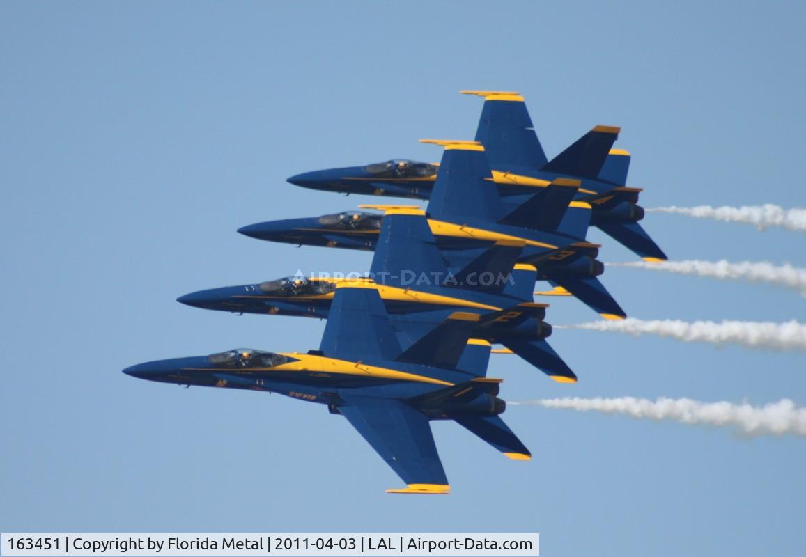 163451, 1988 McDonnell Douglas F/A-18C Hornet C/N 0662/C020, Blue Angel 1