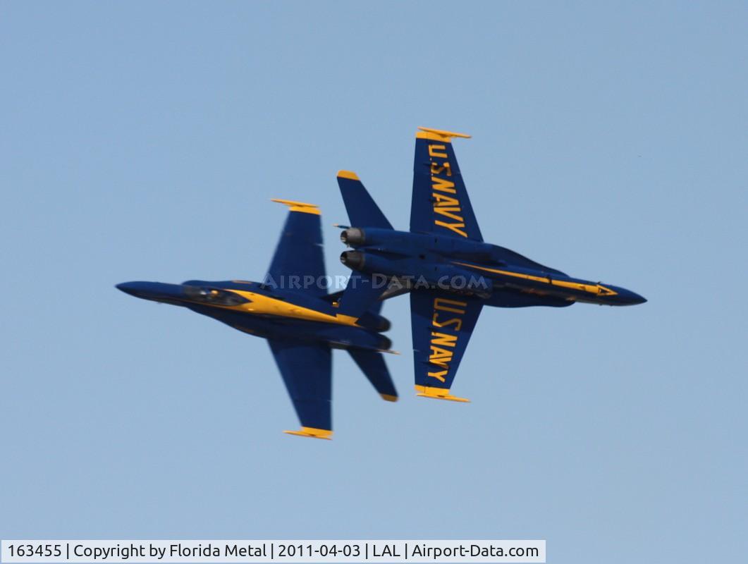 163455, 1988 McDonnell Douglas F/A-18C Hornet C/N 0669/C022, blue Angel 6