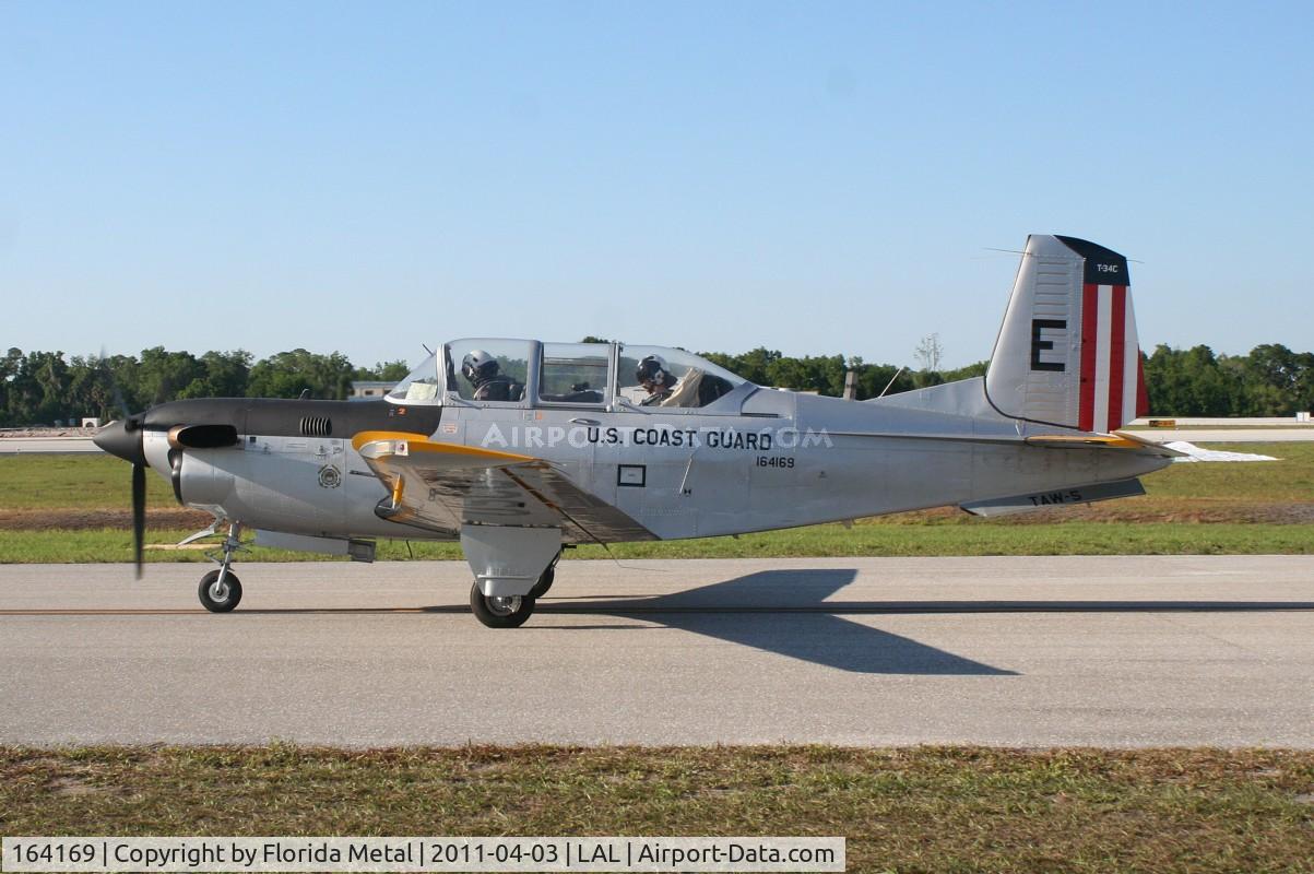 164169, Beech T-34C Turbo Mentor C/N GL-349, T-34C Centennial colors