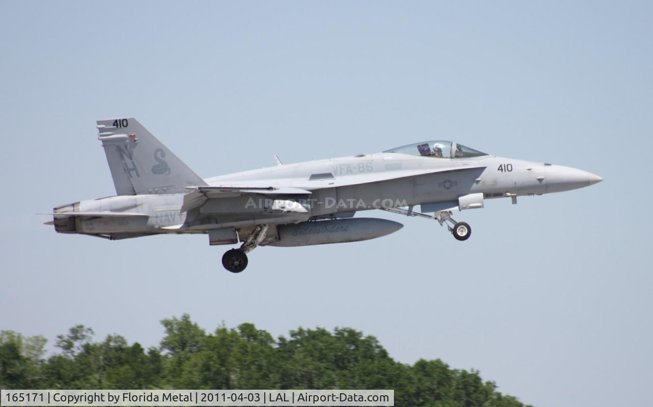 165171, McDonnell Douglas F/A-18C Hornet C/N 1287/C396, F/A-18C