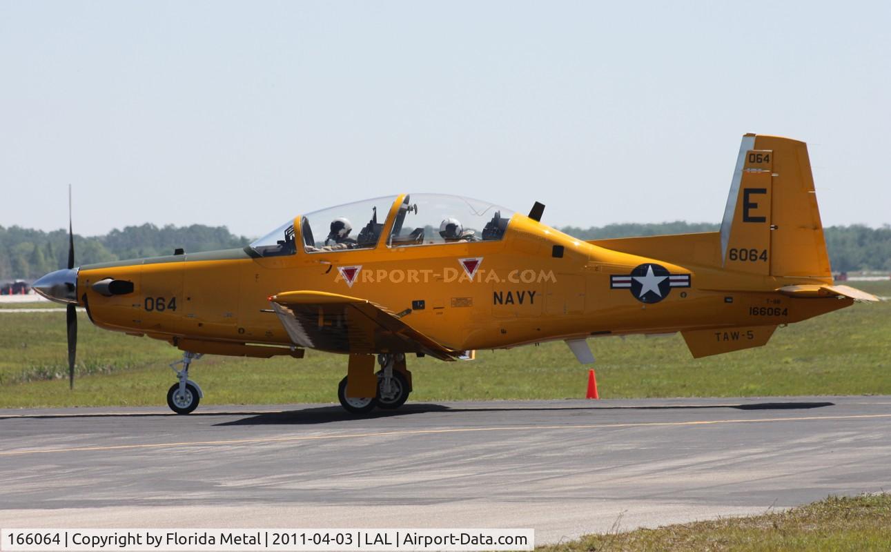 166064, Raytheon T-6B Texan II C/N PN-55, T-6B Yellow Peril retro colors