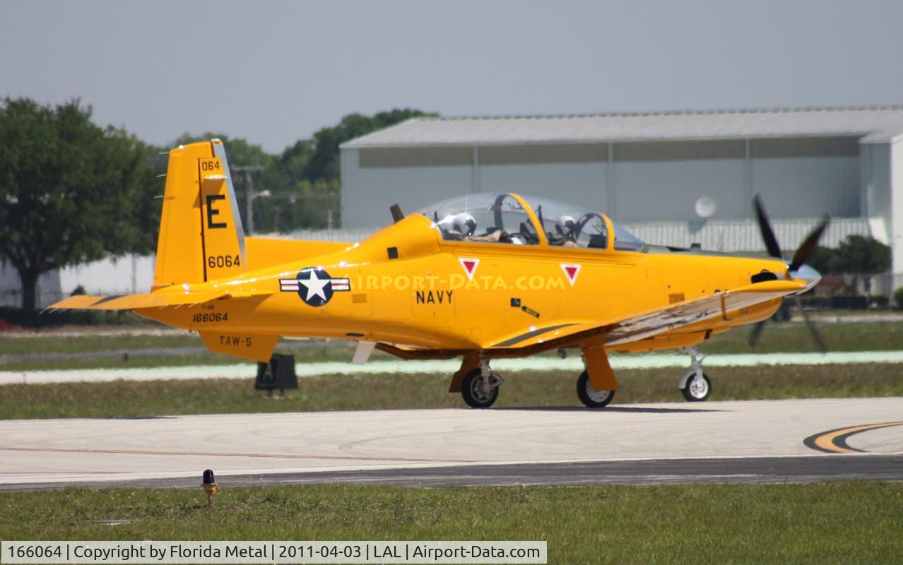 166064, Raytheon T-6B Texan II C/N PN-55, T-6B in Yellow Peril retro colors