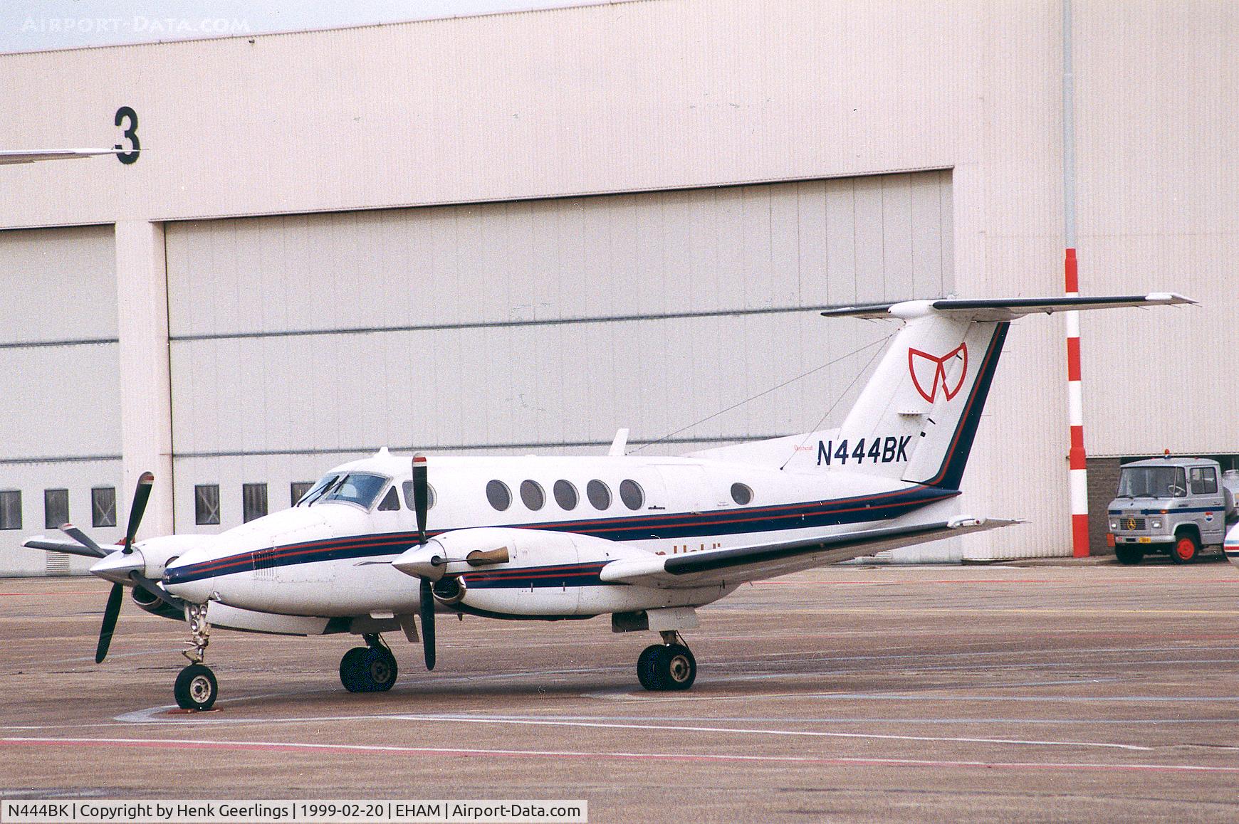 N444BK, 1996 Beech B200 King Air C/N BB-1332, Koop Holding