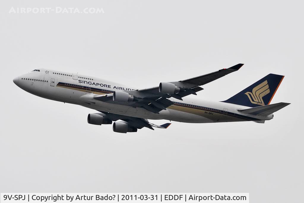 9V-SPJ, 1996 Boeing 747-412 C/N 26556, Singapore Airlines