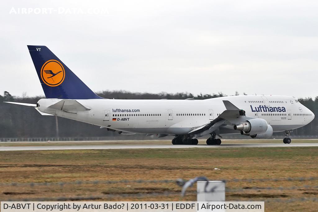 D-ABVT, 1997 Boeing 747-430 C/N 28287, Lufthansa