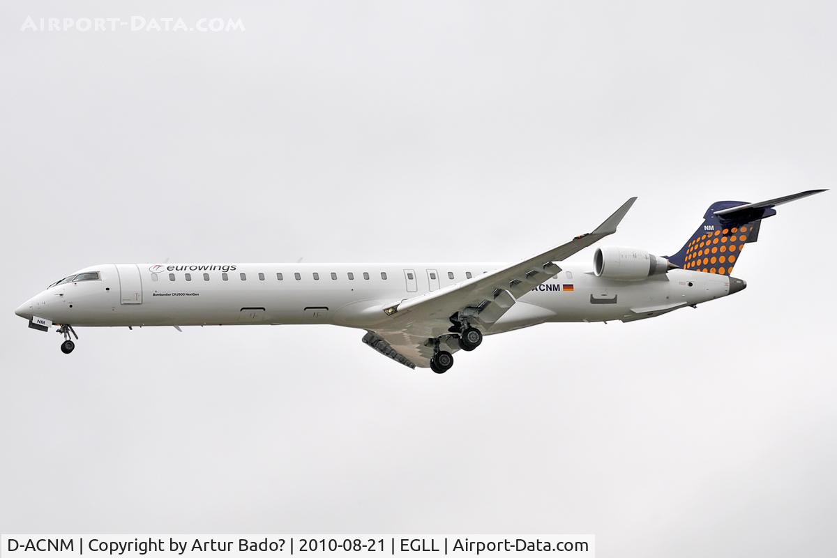 D-ACNM, 2010 Bombardier CRJ-900LR (CL-600-2D24) C/N 15253, Eurowings