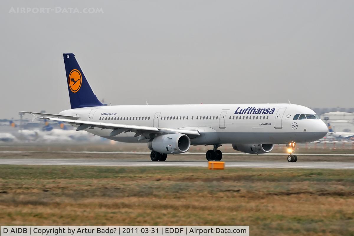 D-AIDB, 2010 Airbus A321-231 C/N 4545, Lufthansa