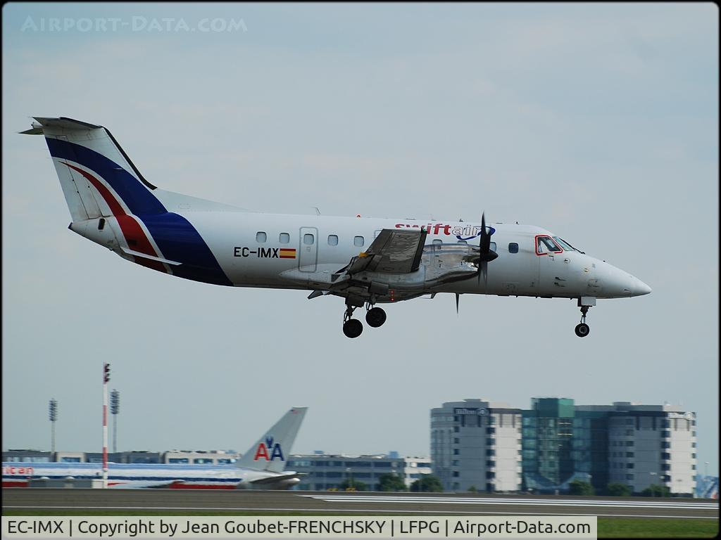 EC-IMX, Embraer EMB-120(ERF) Brasilia C/N 120158, Swiftair landing