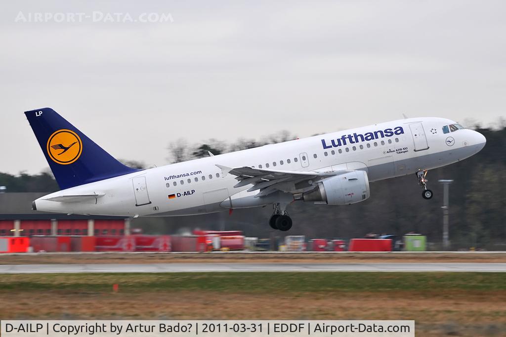 D-AILP, 1997 Airbus A319-114 C/N 717, Lufthansa