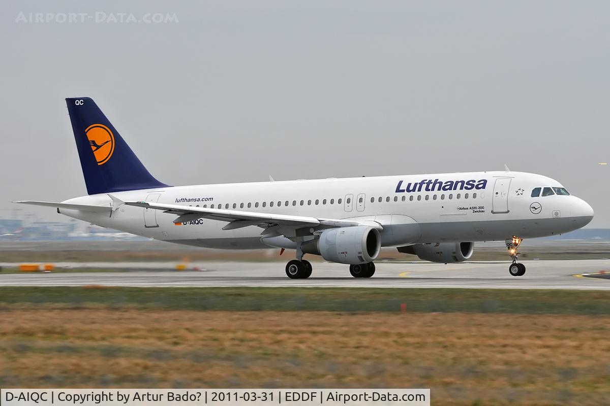 D-AIQC, 1991 Airbus A320-211 C/N 0201, Lufthansa