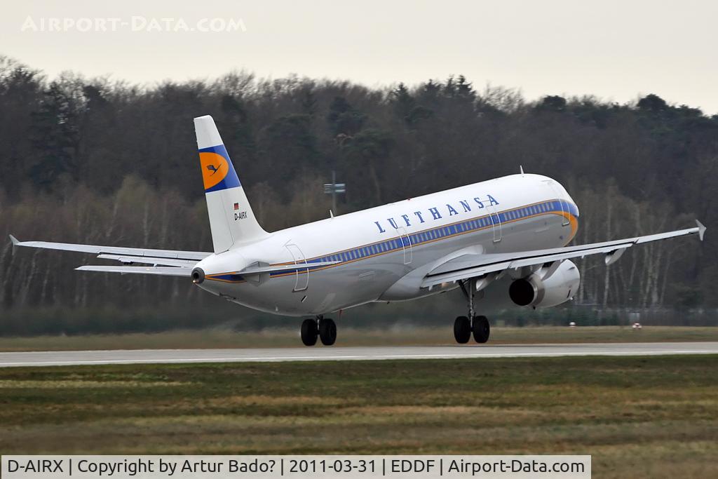 D-AIRX, 1998 Airbus A321-131 C/N 0887, Lufthansa 