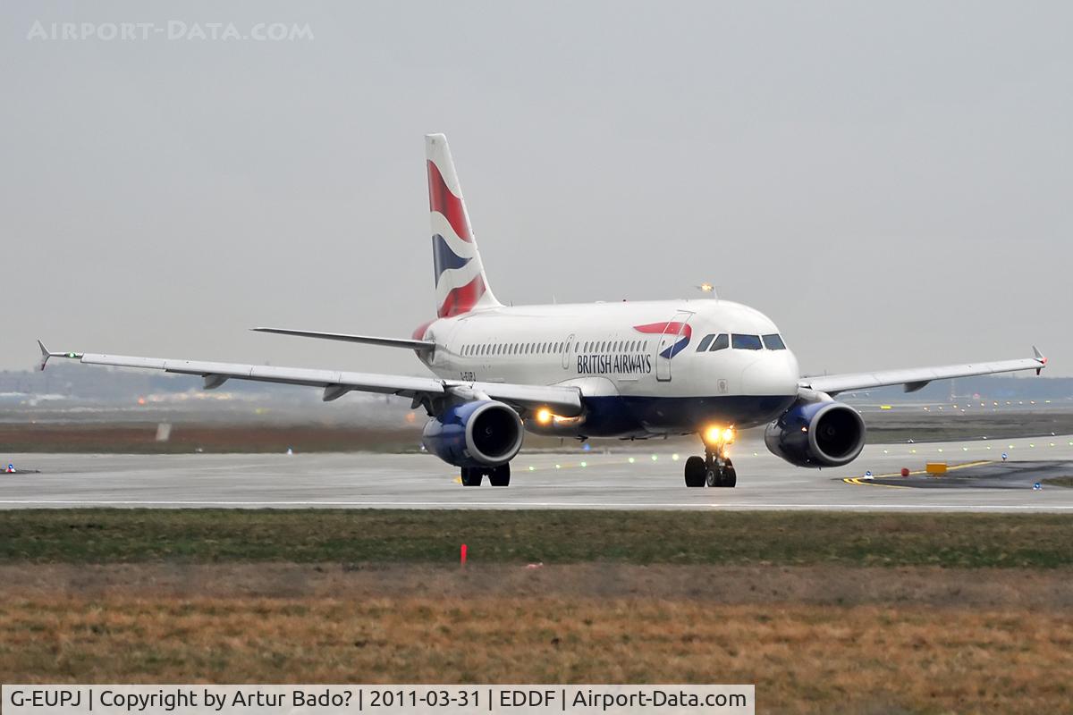G-EUPJ, 2000 Airbus A319-131 C/N 1232, British Airways