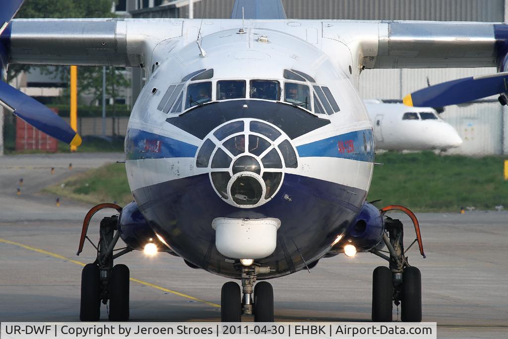 UR-DWF, 1968 Antonov An-12BK C/N 8345802, Maastricht Airport