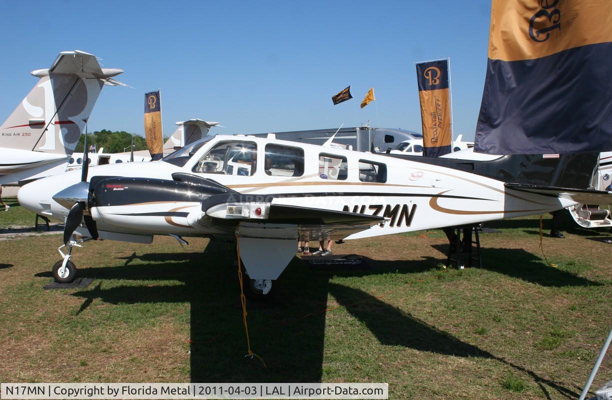 N17MN, Hawker Beechcraft Corp G58 Baron C/N TH-2302, Beech G58