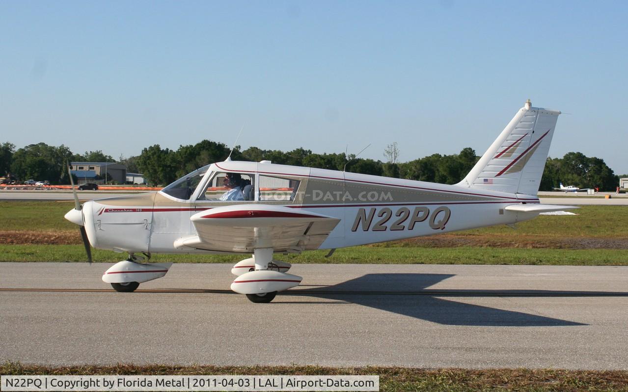 N22PQ, 1968 Piper PA-28-140 Cherokee C/N 28-24349, PA-28-140