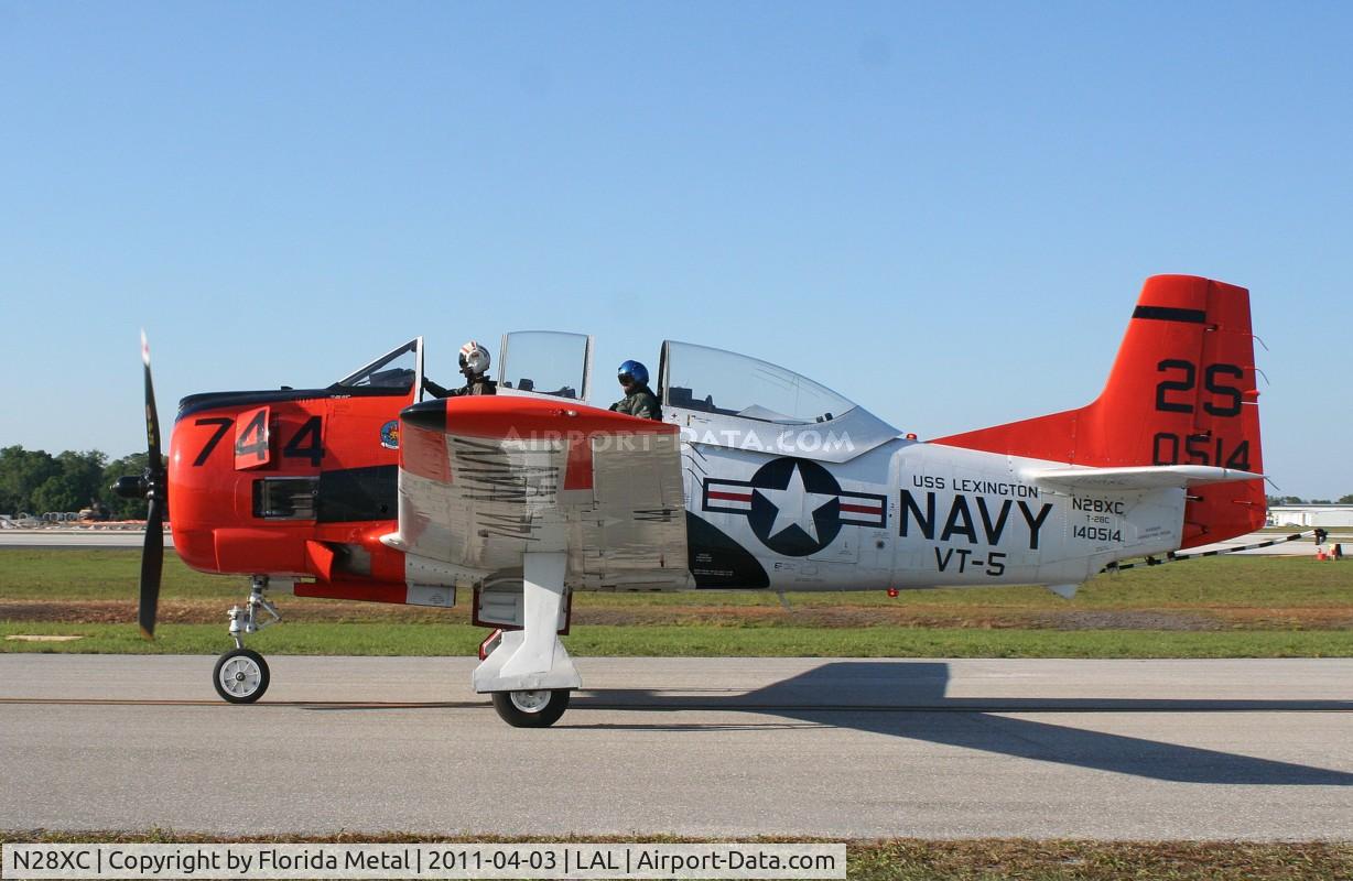 N28XC, 1954 North American T-28C Trojan C/N 226-91 (140514), T-28C