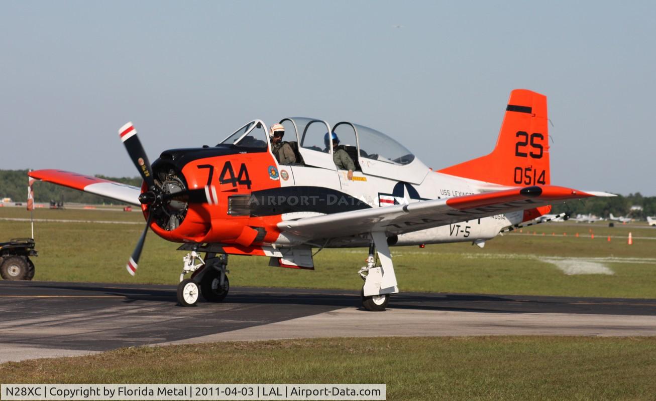 N28XC, 1954 North American T-28C Trojan C/N 226-91 (140514), T-28C