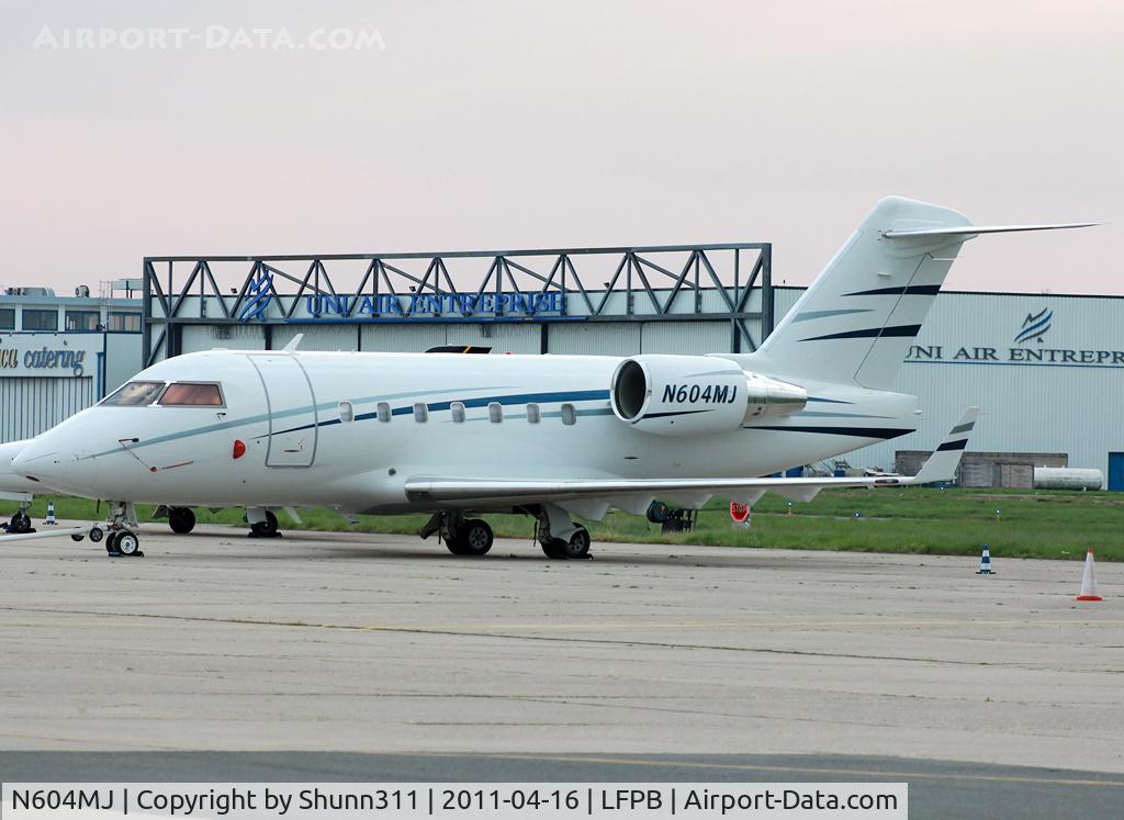 N604MJ, Canadair Challenger 604 (CL-600-2B16) C/N 5320, Parked...