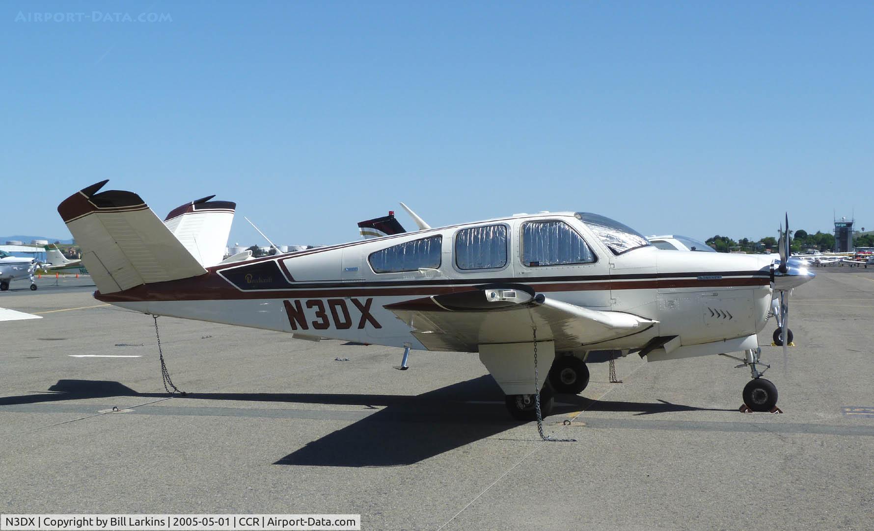 N3DX, 1973 Beech V35B Bonanza C/N D-9531, Visitor