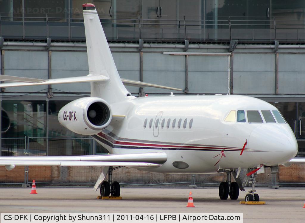 CS-DFK, 2006 Dassault Falcon 2000EX C/N 65, Parked...