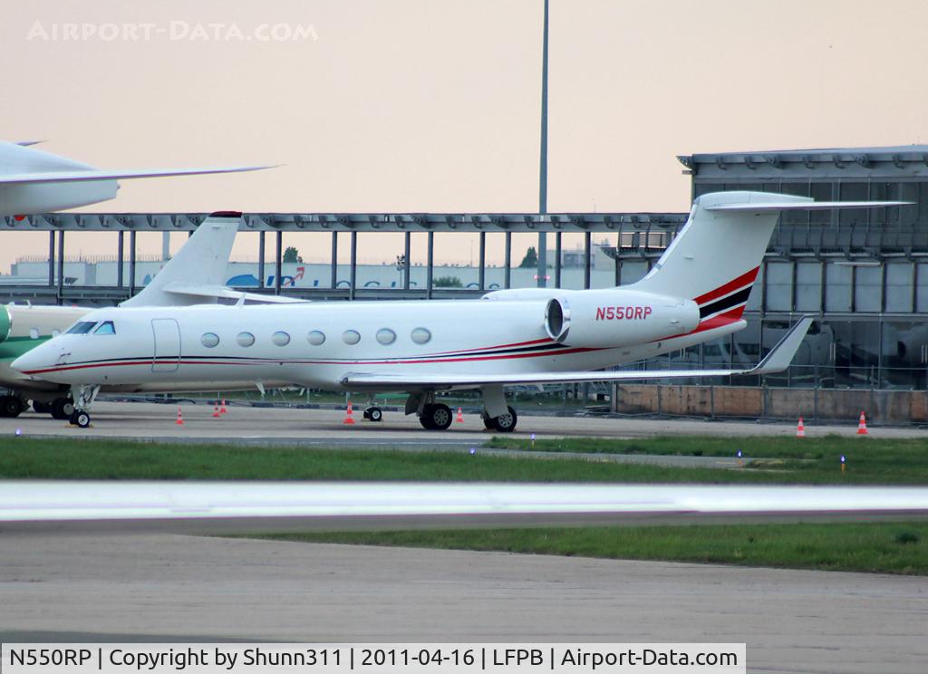 N550RP, 2008 Gulfstream Aerospace GV-SP (G550) C/N 5184, Parked...