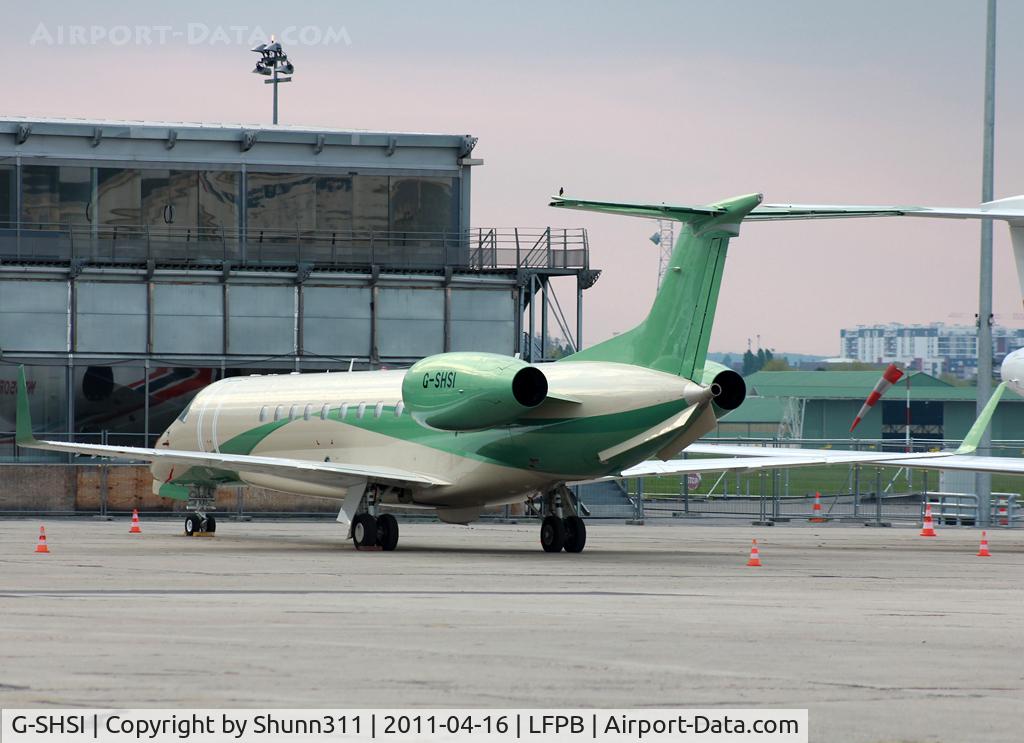 G-SHSI, 2009 Embraer EMB-135BJ Legacy 600 C/N 14501114, Parked...