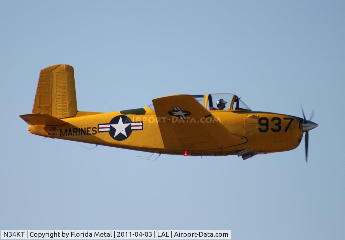 N34KT, 1956 Beech D-45 Mentor C/N BG-271, T-34 Mentor